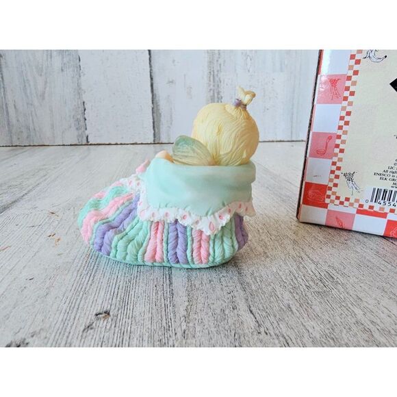 Enesco baby kitchen fairy bootie‎ little fairies 2004 new statue figurine - Picture 6 of 9